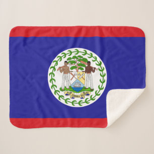 Belizische Flagge Sherpadecke