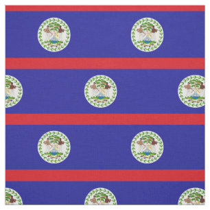 Belizische Flagge Stoff