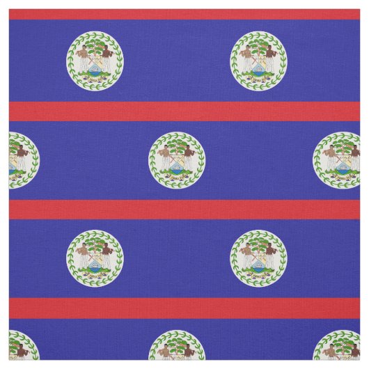 Belizische Flagge Stoff (Muster)