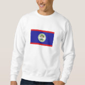 Belizische Flagge Sweatshirt (Vorderseite)