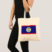 Belizische Flagge Tragetasche (Vorderseite (Produkt))