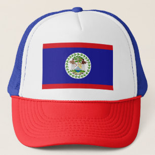 Belizische Flagge Truckerkappe