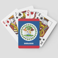Belizische Flaggenspiele, Belize Spielkarten