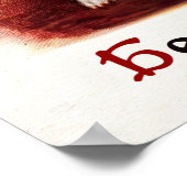 Belka und Strelka, Weltraumhunde — sowjetisches Po Poster (Ecke)