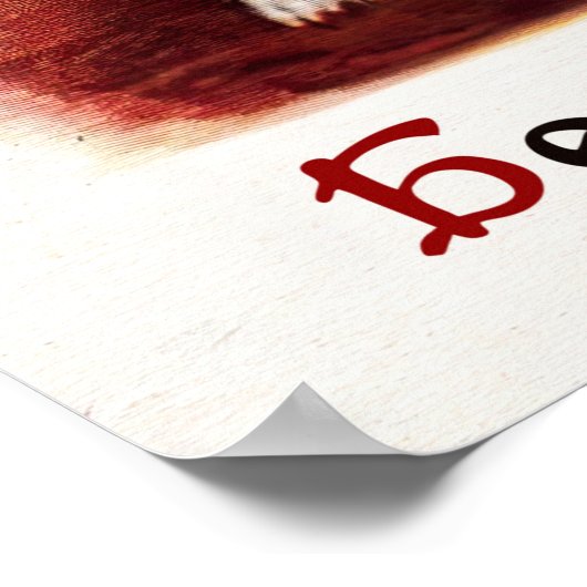 Belka und Strelka, Weltraumhunde — sowjetisches Po Poster (Ecke)