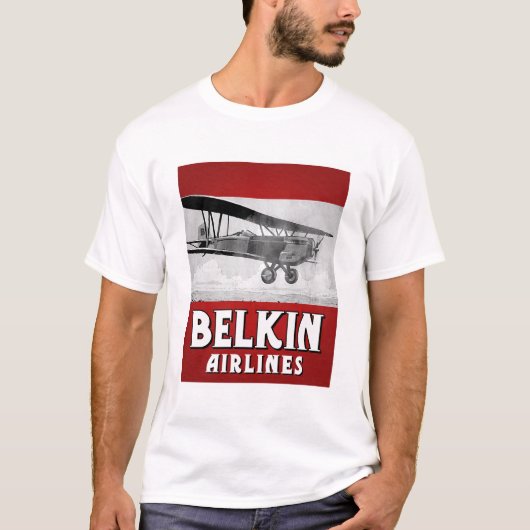 Belkin Fluglinien-T - Shirt (Vorderseite)