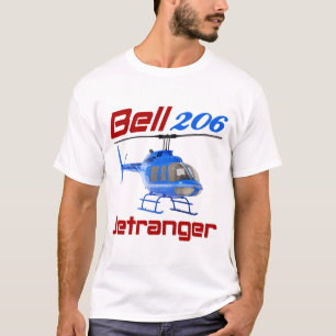 Bell 206 Jetranger Hubschrauber 206 Hubschrauber T-Shirt