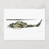 Bell AH-1W Super Cobra Postkarte (Vorderseite)
