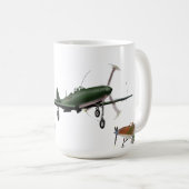 Bell Airacobra P 39 Kaffeetasse (VorderseiteRechts)