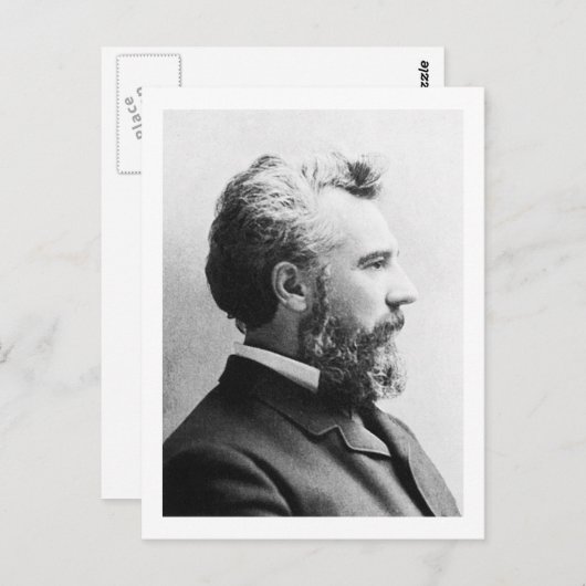 Bell ~ Alexander Graham / Erfinder des Erziehers Postkarte (Vorne/Hinten)