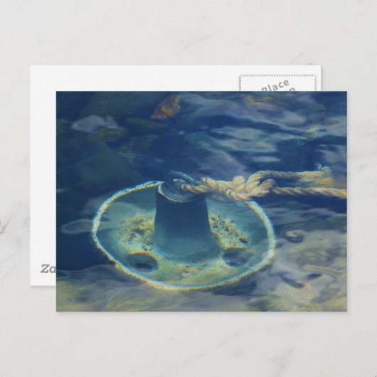 Bell Anchor am Unterlauf Postkarte (Vorne/Hinten)