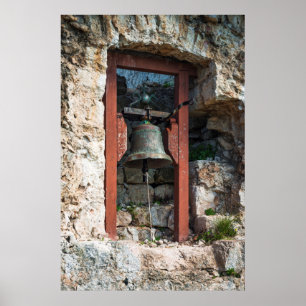 Bell At St Michael's Fort, Kroatien Poster