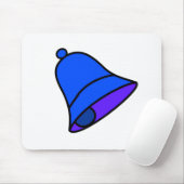 Bell-Blau 45 Grad die MUSEUM Zazzle Geschenke Mousepad (Mit Mouse)