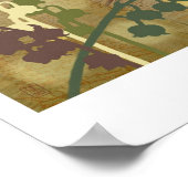 "Bell Blume Bird" Poster (Ecke)