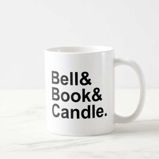Bell Book & Candle Excommunication by Anathema Kaffeetasse (Rechts)