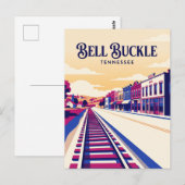 Bell Buckle USA Postkarte (Vorne/Hinten)