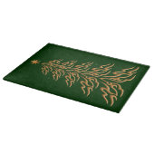 Bell Christmas Tree Cutting Board Schneidebrett (Ecke)