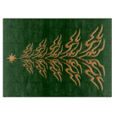 Bell Christmas Tree Cutting Board Schneidebrett (Vorderseite)