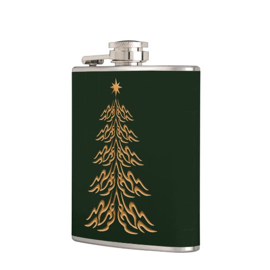 Bell Christmas Tree Flask Flachmann (Links)