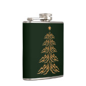 Bell Christmas Tree Flask Flachmann (Rechts)
