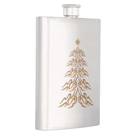 Bell Christmas Tree Flask Flachmann (Rechts)