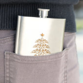 Bell Christmas Tree Flask Flachmann (Beispiel)