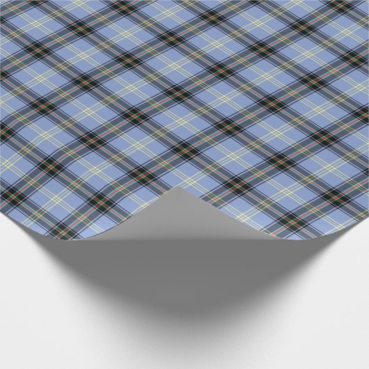 Bell Clan Tartan Geschenkpapier (Ecke)