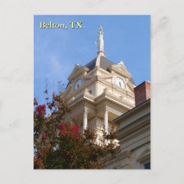 Bell County Gericht Postkarte