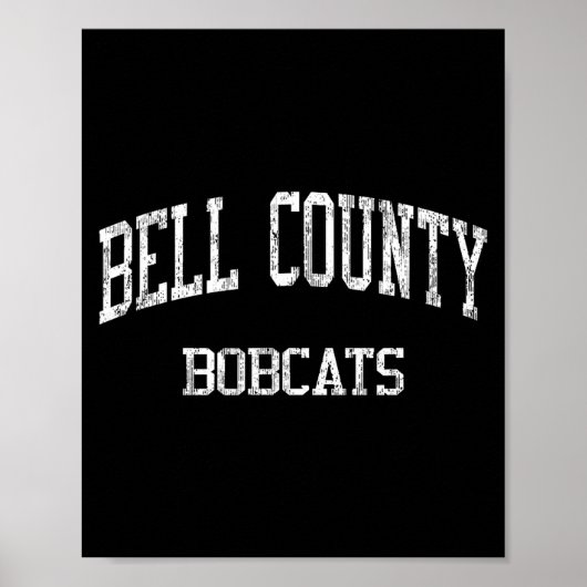 Bell County High School Kunstwerke der Oberstufe Poster (Vorne)