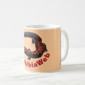 Bell falsche Bachsalamander-Tasse Kaffeetasse (VorderseiteRechts)