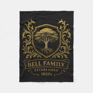 Bell-Familien-Decke Fleecedecke