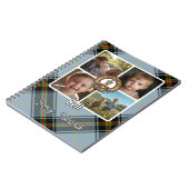 Bell-Familien-Foto-Collage Notizblock (Linke Seite)
