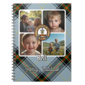 Bell-Familien-Foto-Collage Notizblock (Vorderseite)