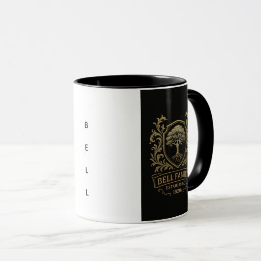 Bell-Familien-Tasse Tasse (VorderseiteRechts)