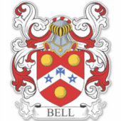 Bell Familienwappen Aufkleber (Vorderseite)