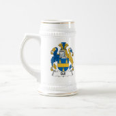 Bell-Familienwappen Bierglas (Links)