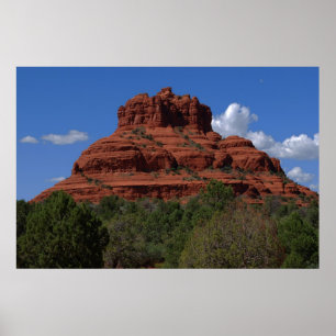 Bell-Felsen in Sedona AZ 087 Poster