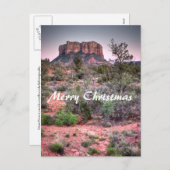 Bell-Felsen Sedona, Arizona. Frohe Weihnachten (Vorne/Hinten)