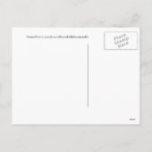 Bell-Felsen Sedona, Arizona. Frohe Weihnachten (Rückseite)