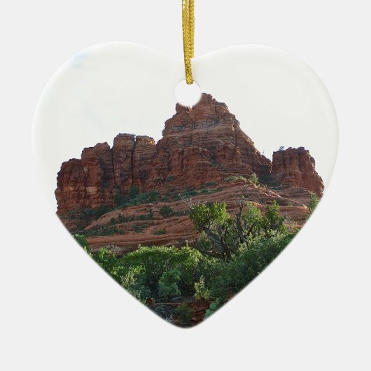 Bell-Felsen Sedona Keramik Ornament (Vorne)