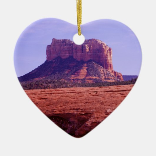 Bell-Felsen Sedona Keramikornament (Vorne)