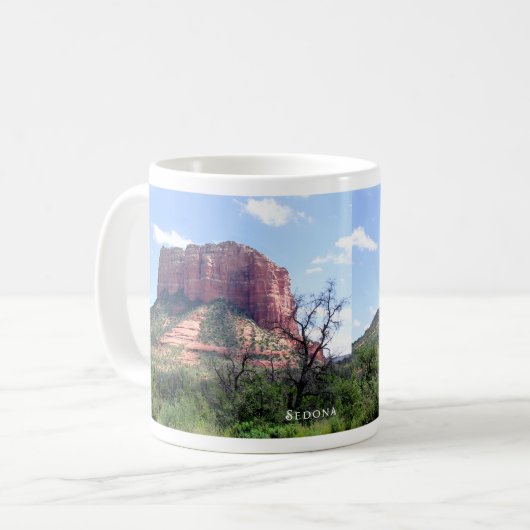 Bell-Felsen Sedona Tasse (Vorderseite Links)