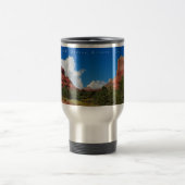 Bell-Felsen-Wolke Sedona Reise-Tasse Reisebecher (Mittel)