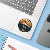 Bell, Florida Aufkleber (Laptop mit iPhone)