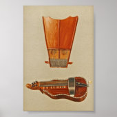 Bell Harp, Hurdy Gurdy Poster (Vorne)