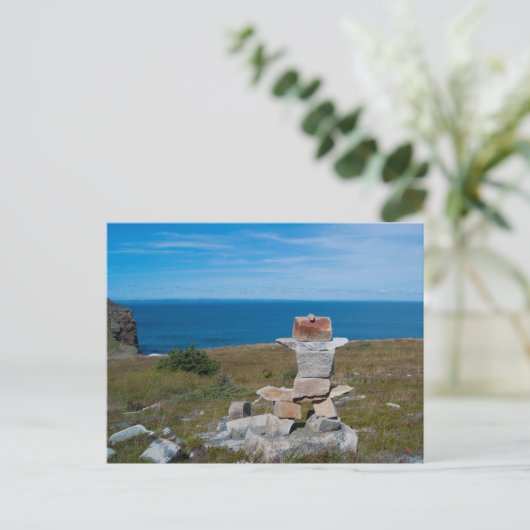 Bell Insel Postkarte (Stehend Vorderseite)