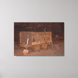 BELL ISLAND IRON ORE MIN CANVAS PRINT LEINWANDDRUCK