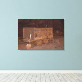 BELL ISLAND IRON ORE MIN CANVAS PRINT LEINWANDDRUCK (Insitu (Holzboden))