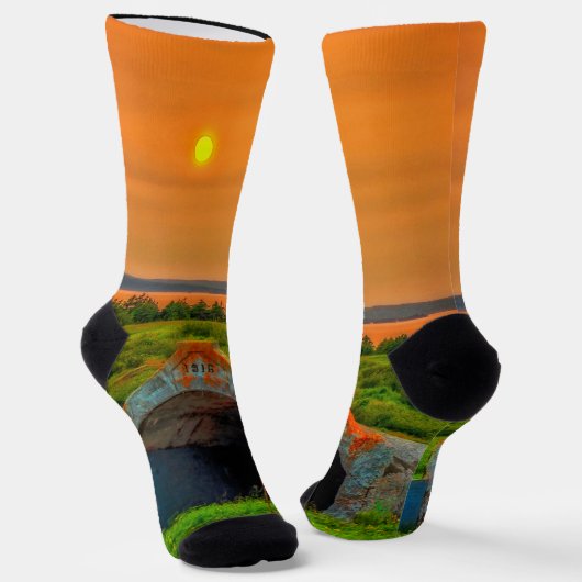 Bell Island Mine collar socks Socken (Gewinkelt)