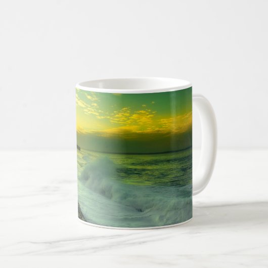 Bell island Sunset mug Kaffeetasse (VorderseiteRechts)